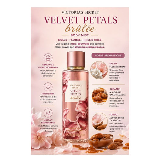Body Mist Velvet Petals Brulee Victorias Secret
