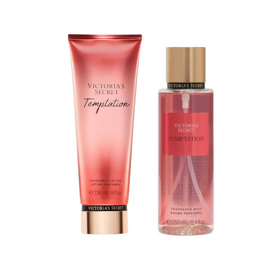 Pack x2 Temptation Victorias Secret Mist y Crema