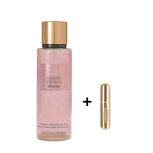 Body Mist Velvet Petals SHIMMER Victorias Secret + Decant 5ml regalo