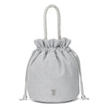 Bolso de mano brillante plateado Victorias Secret