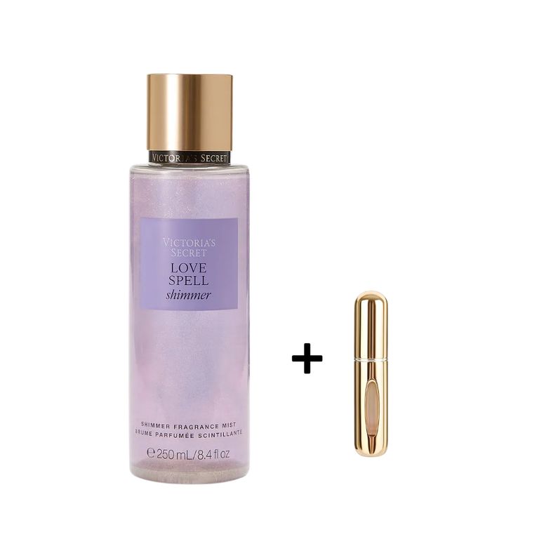 Body Mist Love Spell SHIMMER Victorias Secret + Decant