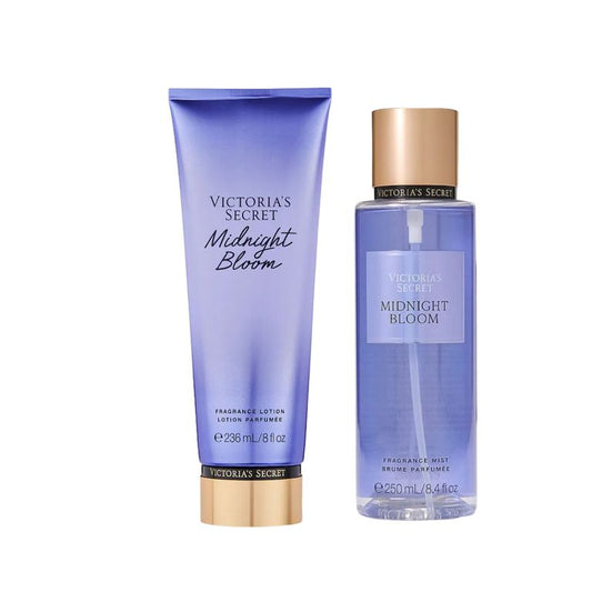 Pack x2 Midnight Bloom Victorias Secret Mist y Crema