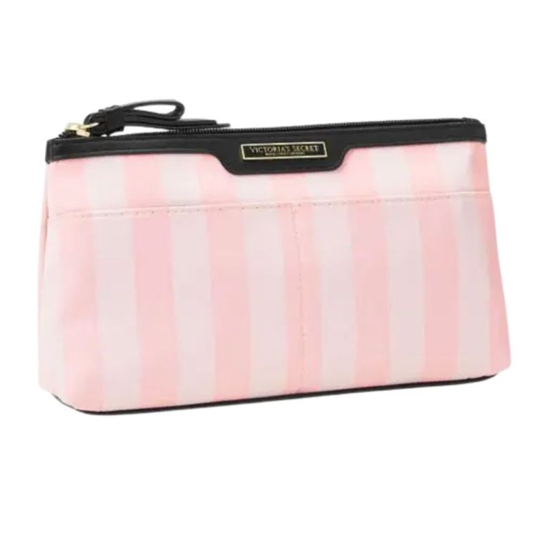 Cosmetiquero Victorias Secret Signature Rayas Color Rosa