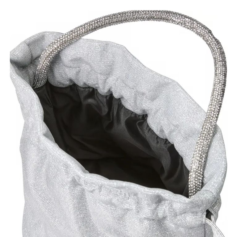 Bolso de mano brillante plateado Victorias Secret