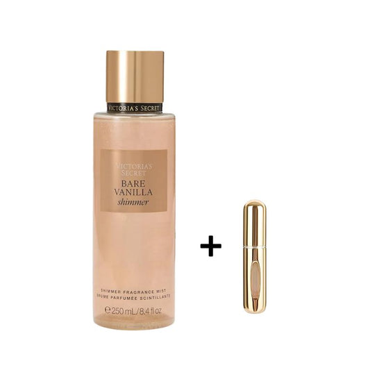 Body Mist Bare Vanilla Shimmer Victorias Secret + Decant