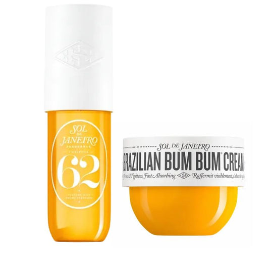 Set Perfume Mist Brazilian 62 Bum Bum 90ml + Crema Corporal 75ml - Sol de Janeiro