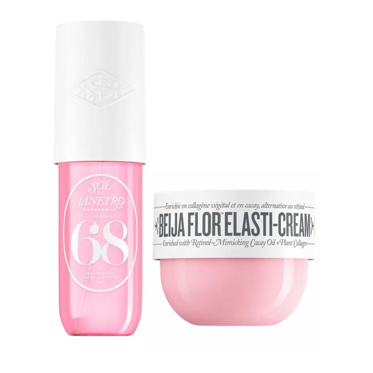 Set Perfume Mist 68 Beija Flor Elasti 90ml + Crema corporal 68 Beija Flor Elasti 75ml - Sol de Janeiro