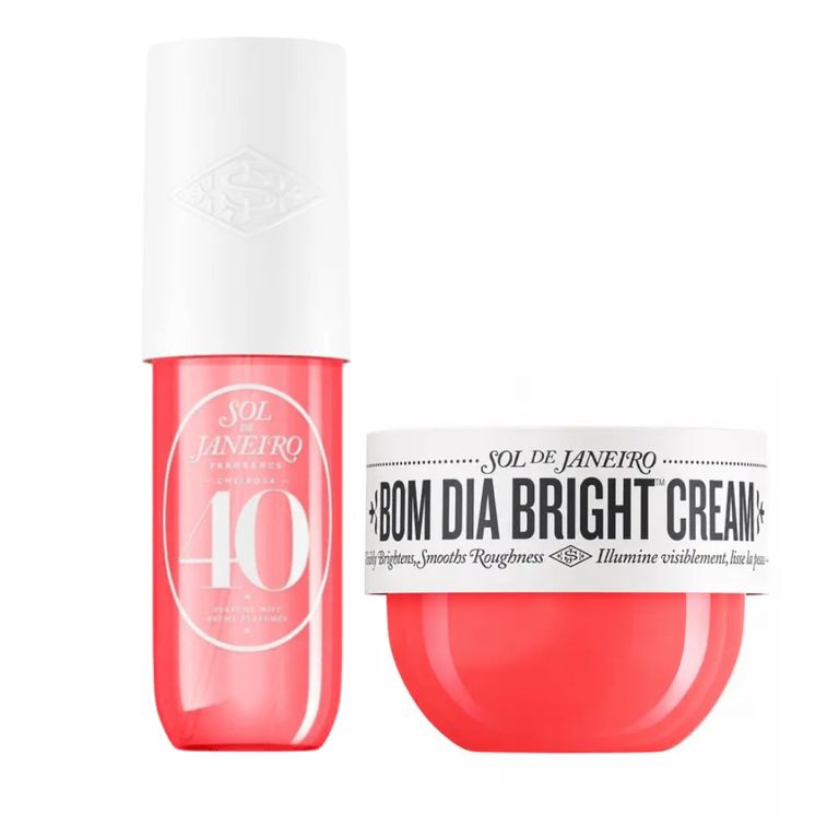 Set Perfume Mist 40 Bom Dia Bright 90ml + Crema Corporal 40 Bom Dia Bright 75ml - Sol de Janeiro